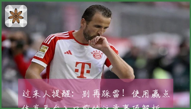 过来人提醒：别再踩雷！使用赢点体育平台入口前的注意事项解析